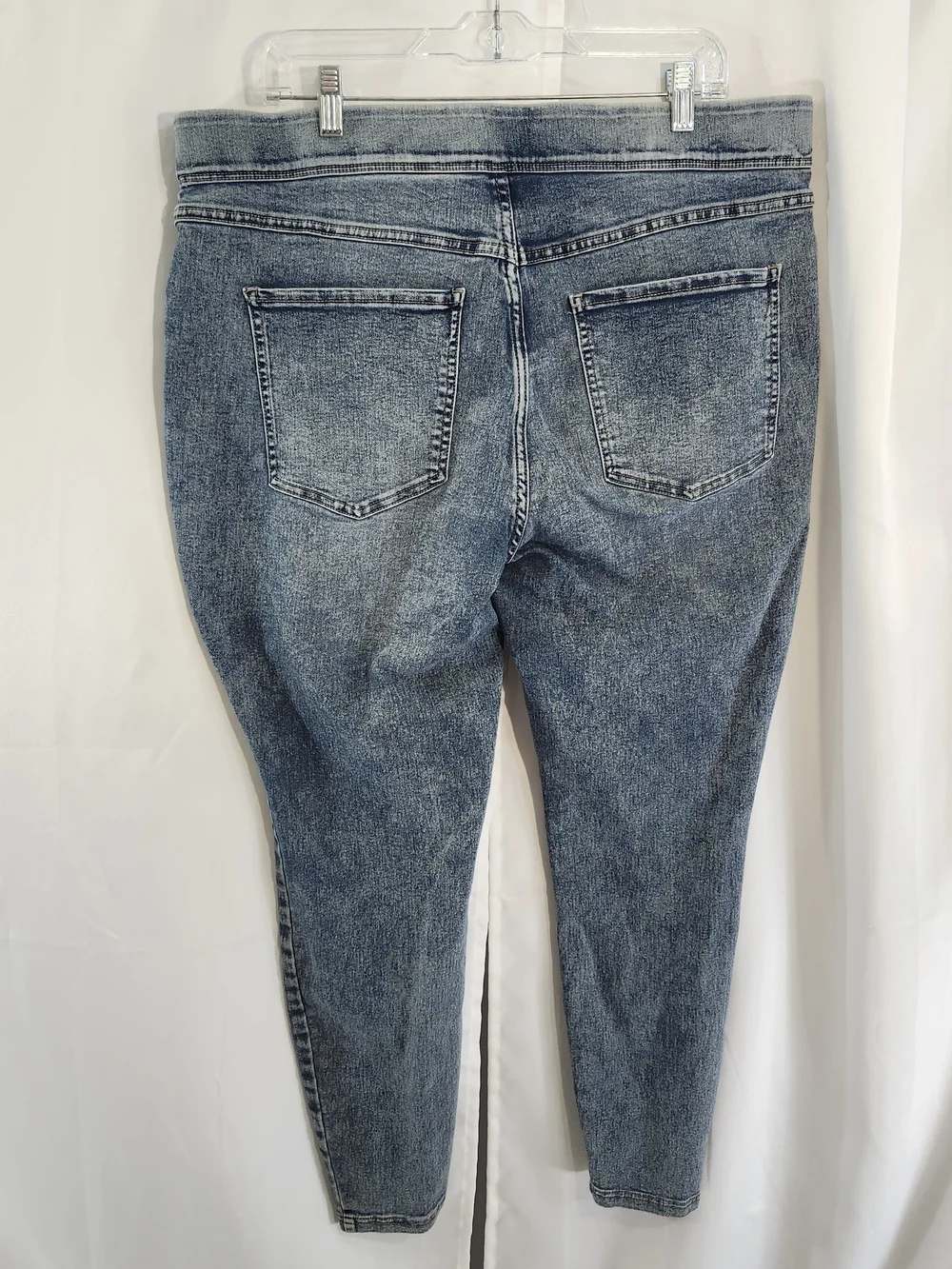 Terra & Sky Light Blue Wash Jeggings - Slim Fit